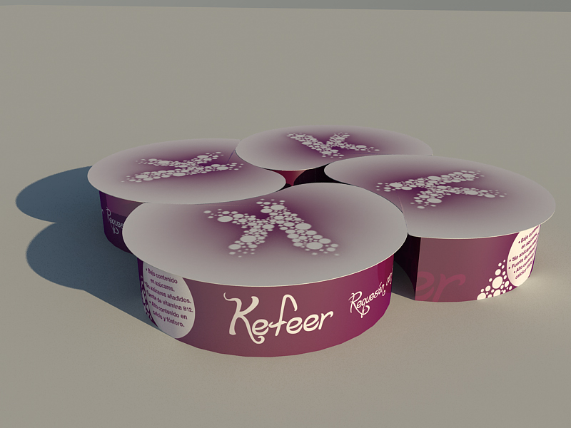 Packaging Kefeer by Archicercle