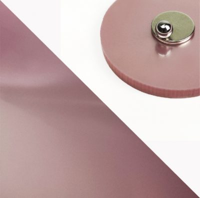 Metacrilato Pink Berries Metal | Para más información consulta nuestro catálogo en PDF