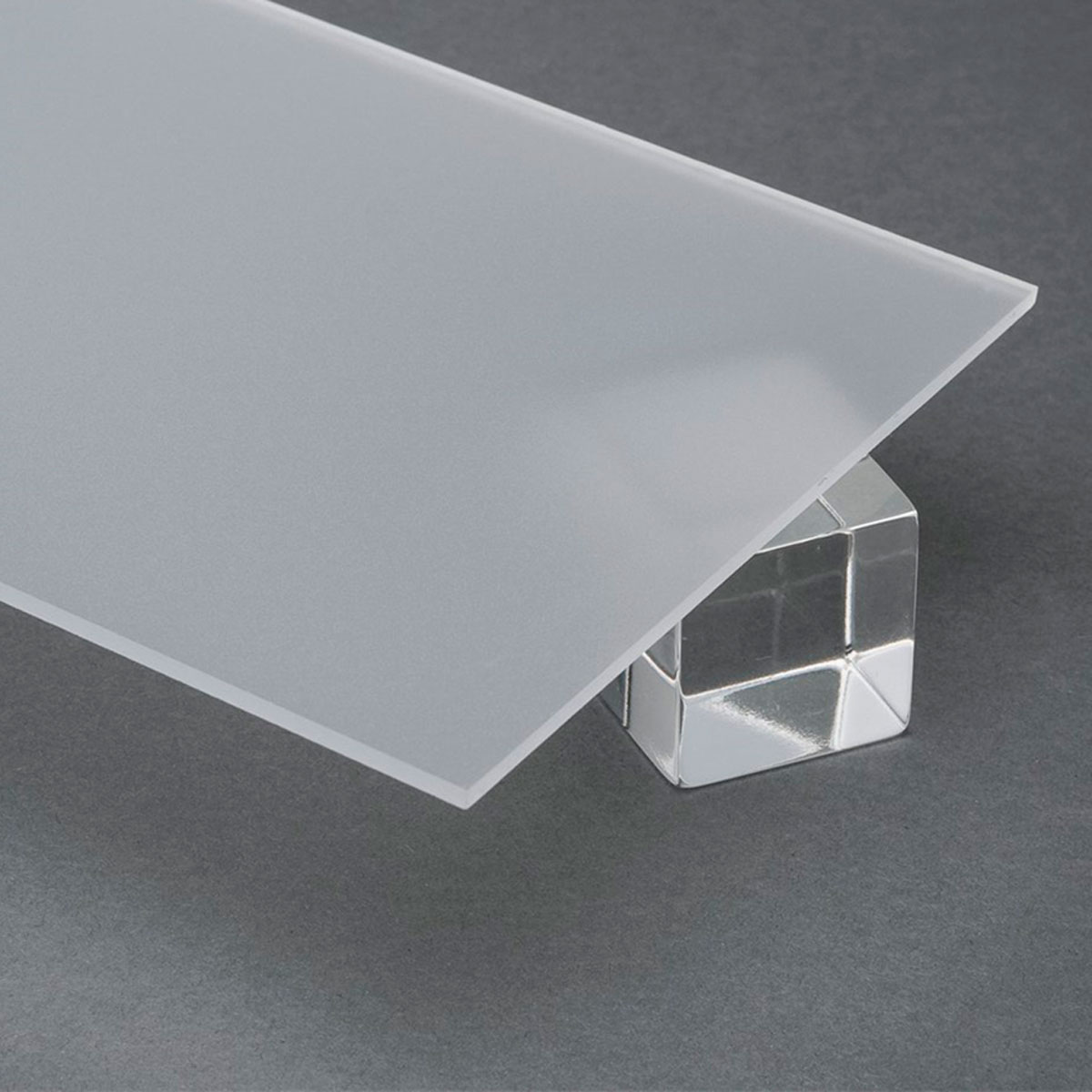 Vidrio plástico transparente liso de 2 mm de grosor y 50x50cm